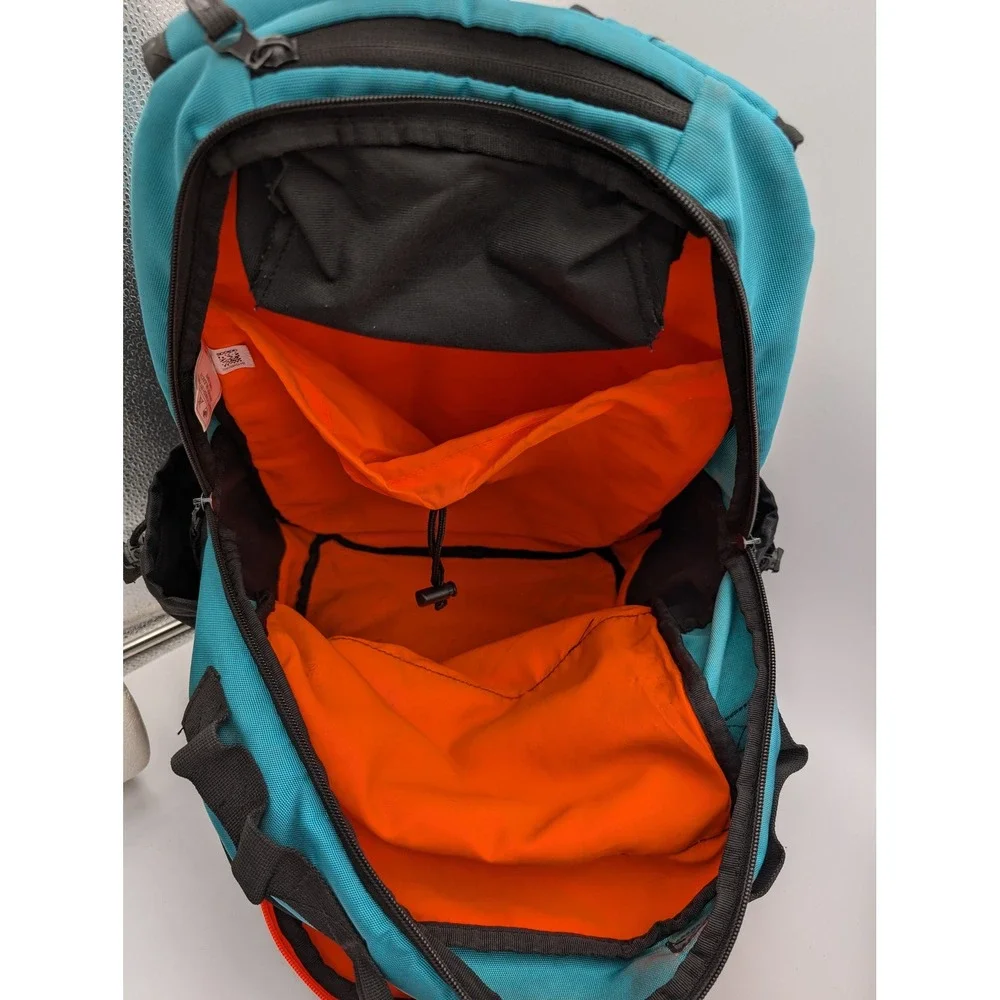 Adidas Backpack Teal Black Colorblock Sport School Bag Ripstop Base Mens Womens